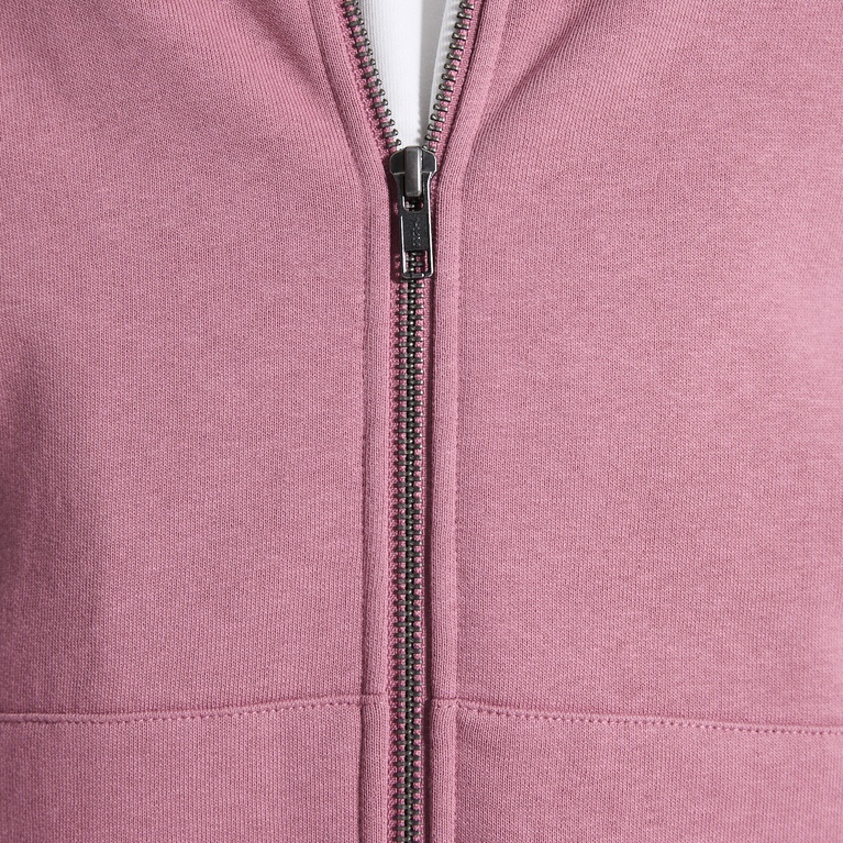Zip hoodie "Rocky" Dk Pink